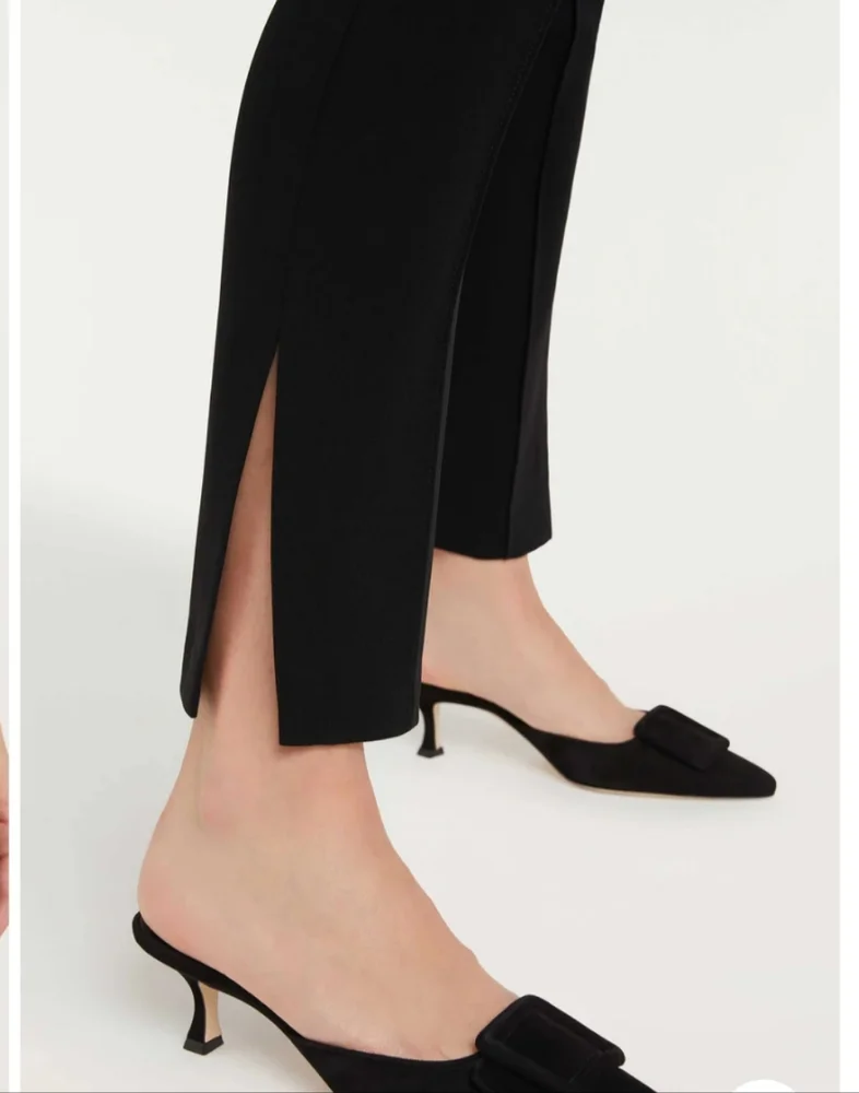 Cinq a Sept Black Boot Cut Flare Pants‎ Size 4